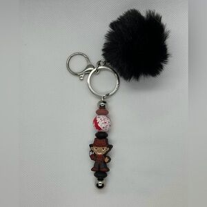 Handmade Freddy Krueger keychain
